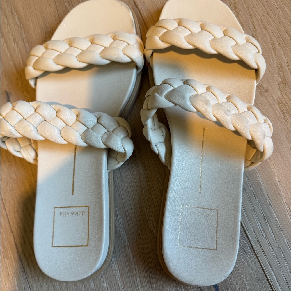 Dolce Vita Tan Braided Women's Sandals